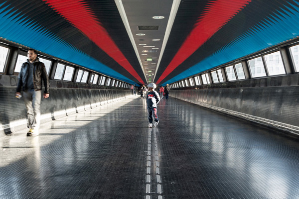 Passerelle de la Gare RER de Saint-Quentin-en-Yvelines
