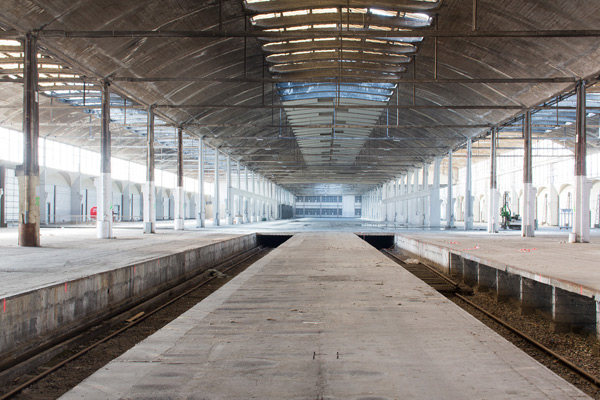 La halle Freyssinet avant chantier