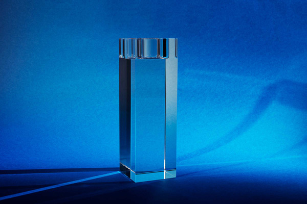 Clé USB en verre