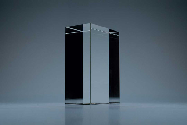 cube en verre