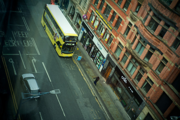 Through the window