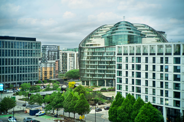 Architecture immeubles et constructions récentes à Manchester