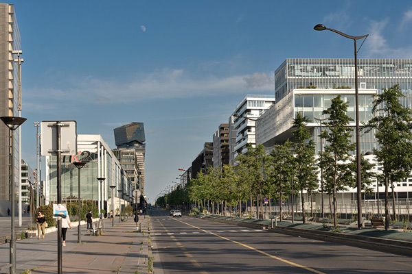 Les Tours Duo à Paris 13. Architecte Jean Nouvel